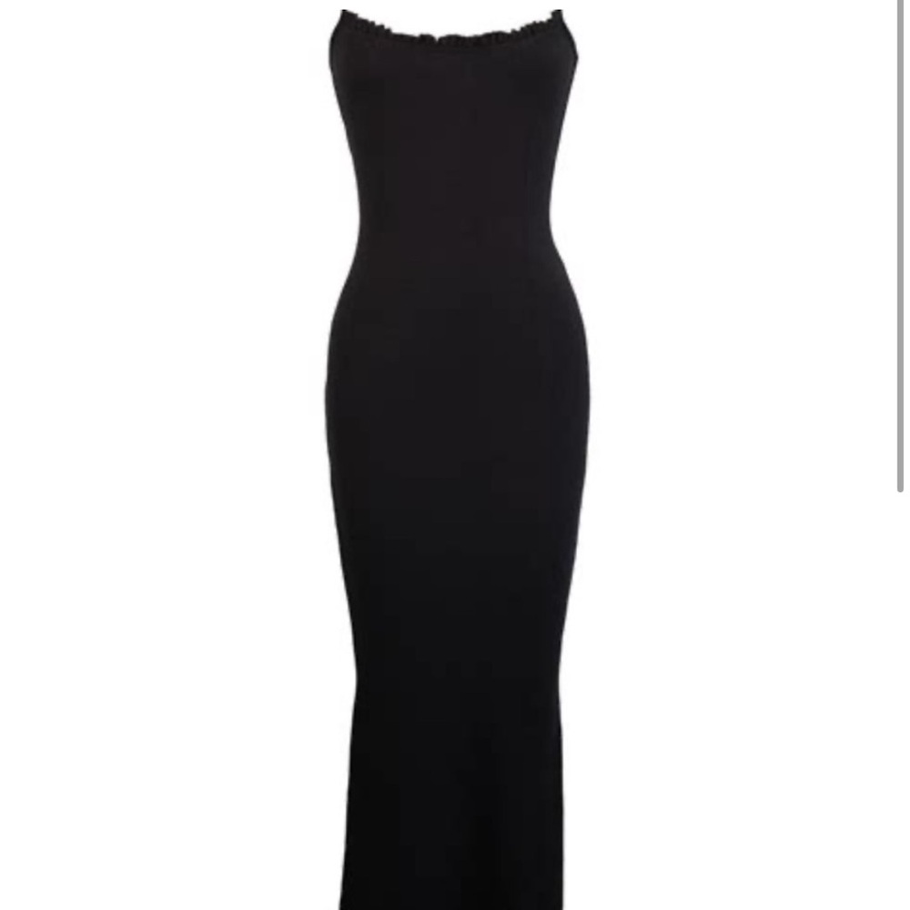 Heavy Manners Missed Connections Dress XS NWTBlack Sleeveless Bodycon Maxi Dress - Picture 4 of 5